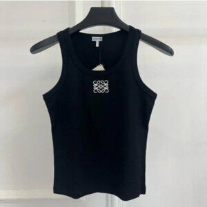 Loewe Cropped Anagram Tank Top